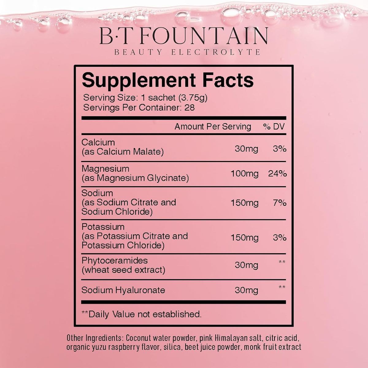 B•T Fountain | Beauty Electrolyte